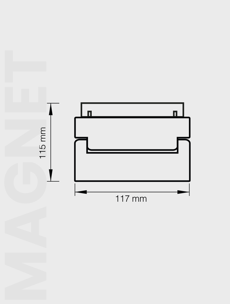 MAGNET SERİSİ | MRM 105-1 MAGNET RAY SPOT - Image 4