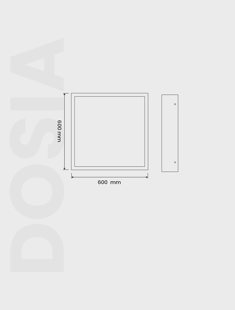 DOSIA SERİSİ MPS 100-60 PANEL ARMATÜR