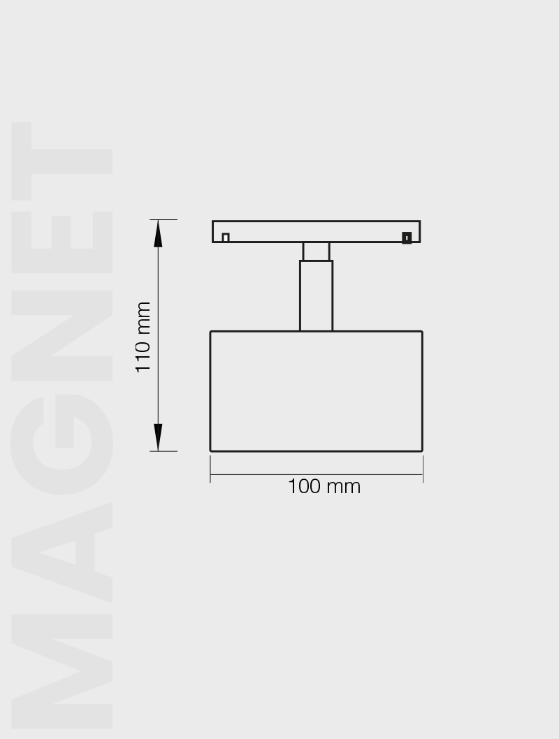 MAGNET SERİSİ | MRM 106 MAGNET RAY SPOT - Görsel 3