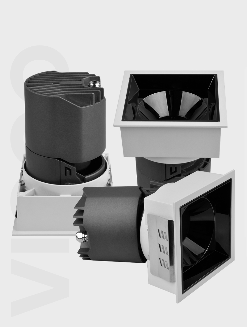 Masialux Ledli Sıva Altı Spot Armatür MD 1001-100