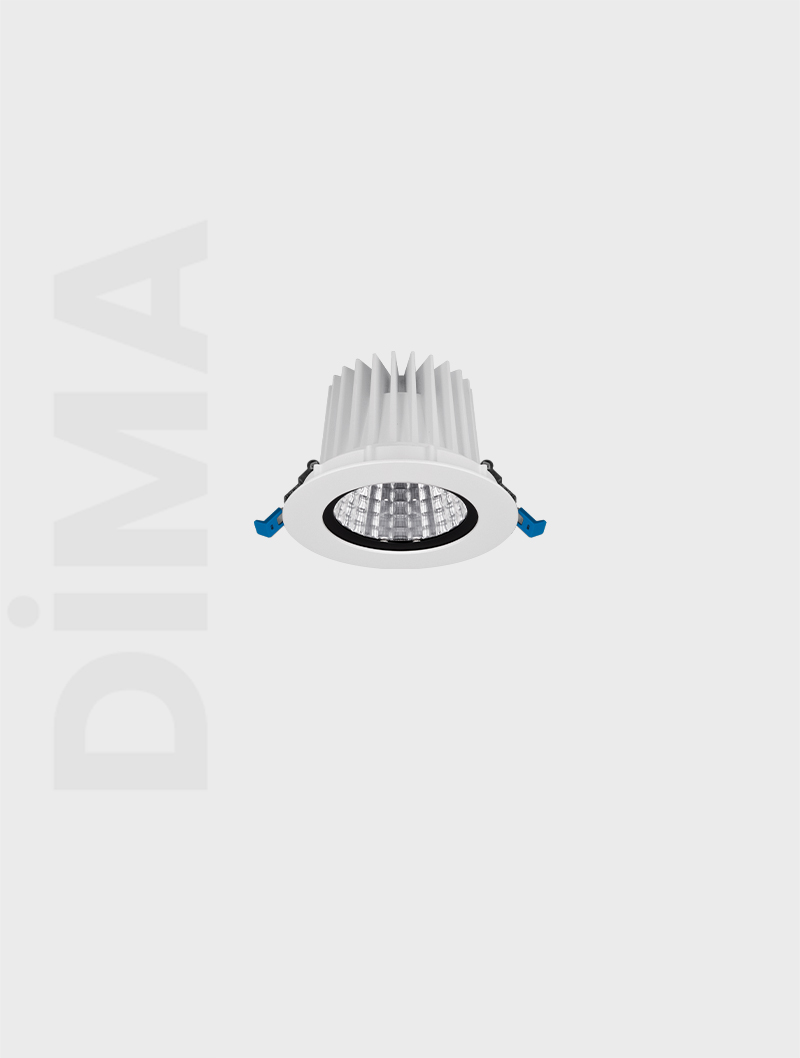 Masialux Ledli Sıva Altı Spot Armatür MD 161-1-100